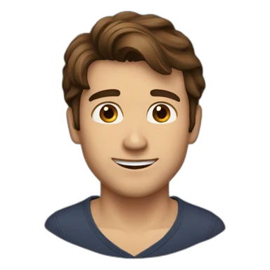 Paul Mescal actor brown hair sticker