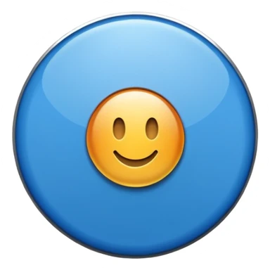 Blue check-official badge sticker