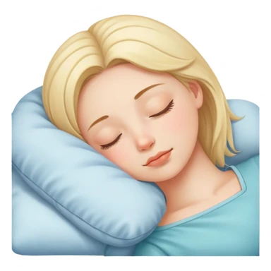 A cute girl sleeping  sticker