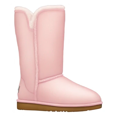 light pink uggs sticker