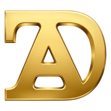 Icon with the letters TY sticker