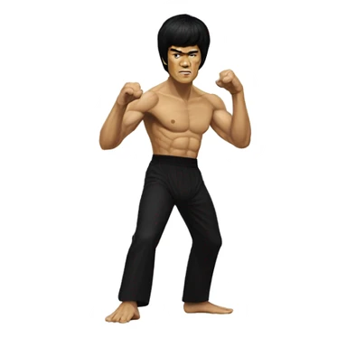 Bruce lee sticker