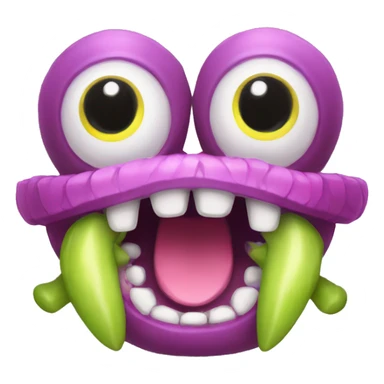 Toe jammer from my singing monsters  sticker