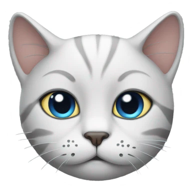 Cat with tears sticker