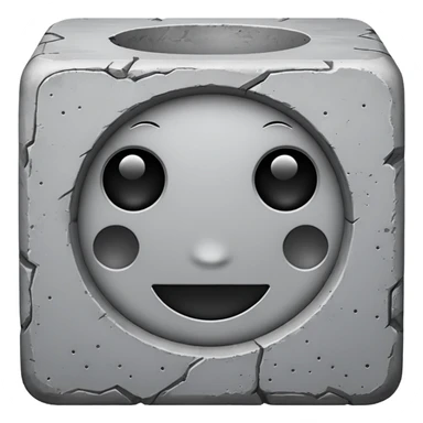 Concrete block sticker