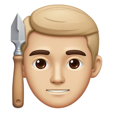 Chisel face  sticker