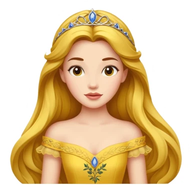 princess belle sticker