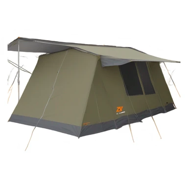 Oztent RX-5 with awning sticker
