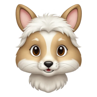 Danish doe wisk sticker