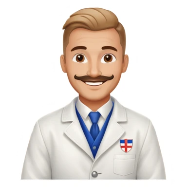 a happy croatian barber  sticker