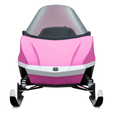 pink snowmobile sticker