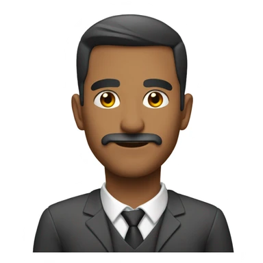 kafası işlerle dolu bir adam sticker