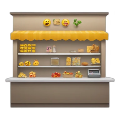 front store counter sticker