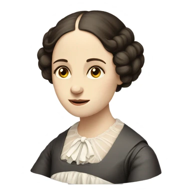 Ada Lovelace very upset frowning sad sticker