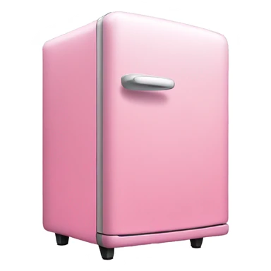Pink mini fridge  sticker