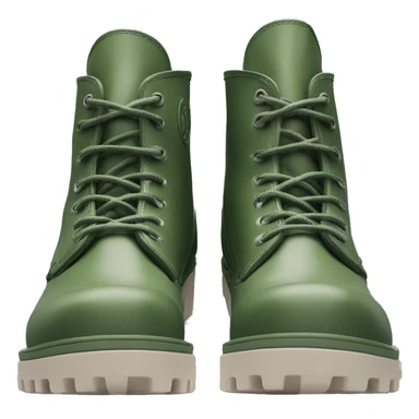 Original Palladium pampa Mens Low Boot Green sticker