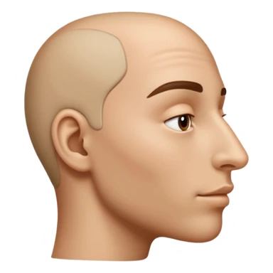 nose from the side sticker