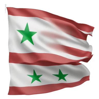 Free syria flag sticker