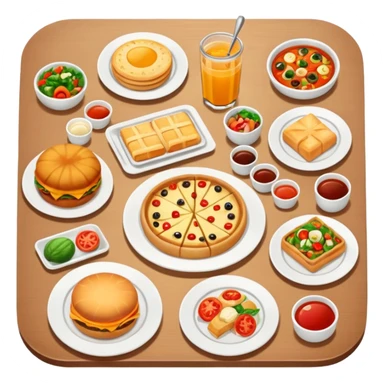 delivery food sticker