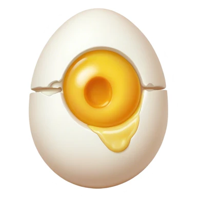 a sick egg sticker