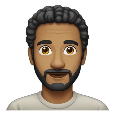 Kingsley Ben-Adir portrait sticker