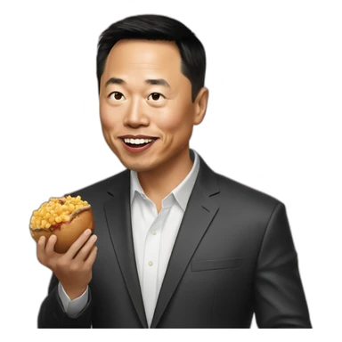 garry tan eating elon musk sticker