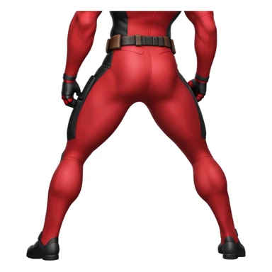 DeadPool butt sticker