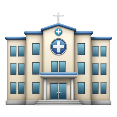 Hospital building sticker