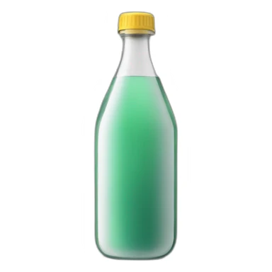 Jaeger bottle with a E&L in  sticker