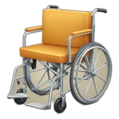 fresh meatcube on golden wheelchair sticker