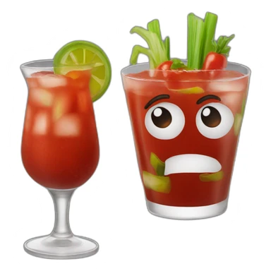 bloody Mary sticker