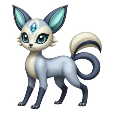 Genet-Absol-Meloetta-Primagen-fusion-creature  sticker