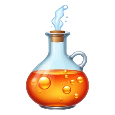 magic potion fire sticker