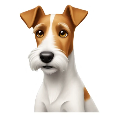 Fox terrier  sticker