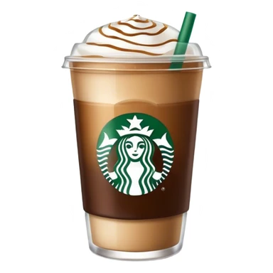 Starbucks glass sticker