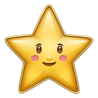 ★☆ - this shows full star and empty star but I want half and half star sticker