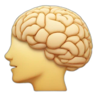 iMac with brain on screen sticker