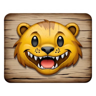 Sign that says rawr sticker