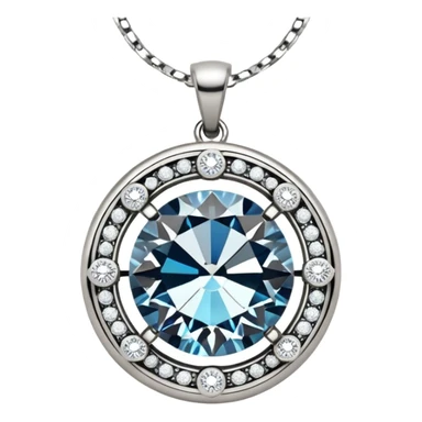 Pokemon diamond pendant sticker