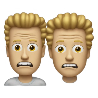 Beavis and Butthead sticker