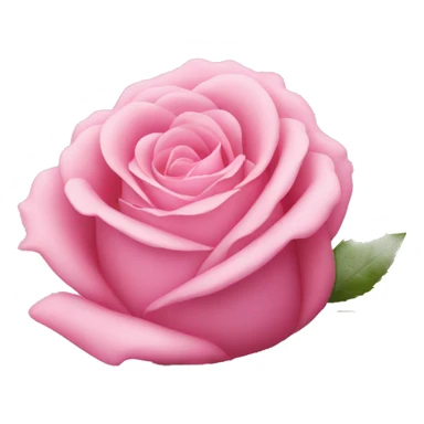 Pink rose sticker