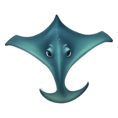 a stingray sticker