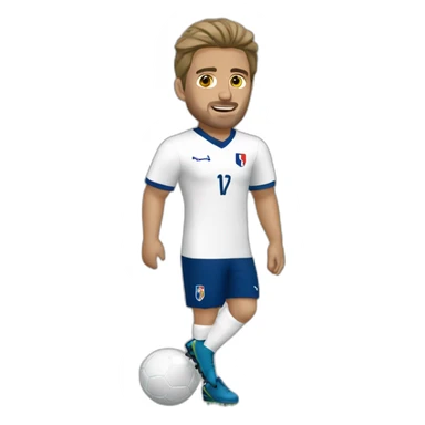 Antoine Grizmann footballeur français sticker