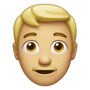 don't worry facial expression sticker