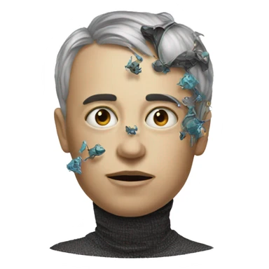 surrealism meets AI sticker