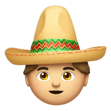 fat kid with mexican hat sticker