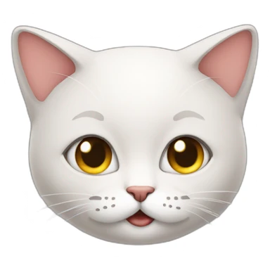 sassy person with a meow sticker