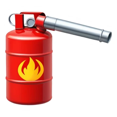 Red Fuel canister sticker