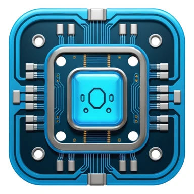 cyberpunk data chip sticker