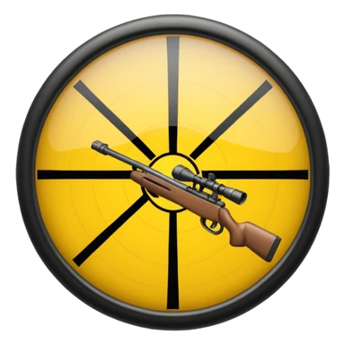 Sniper aim sticker